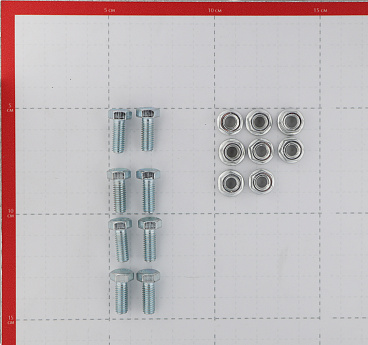 Полка для металлического стеллажа КМ 35x1000x600 мм