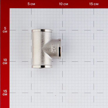Тройник Stout 3/4 ВР(г) х 3/4 ВР(г) х 3/4 ВР(г) латунный (SFT-0020-000034)