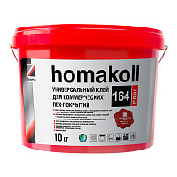 Клей акриловый для коммерческих ПВХ покрытий Homa Homakoll 164 Prof 10 кг