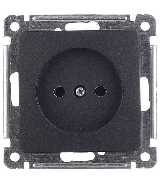 Розетка Hegel Master встраиваемая черная (РС16-401-08)