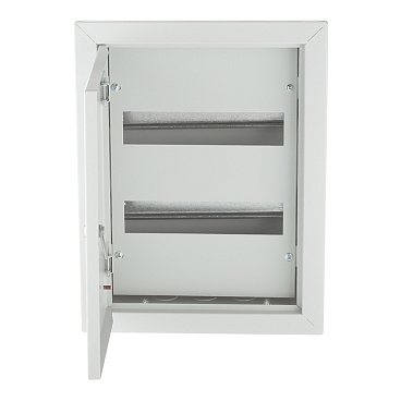 Щит распределительный встраиваемый Dekraft ЩРВ-24 металлический IP31 430х330х120 мм 24 модуля