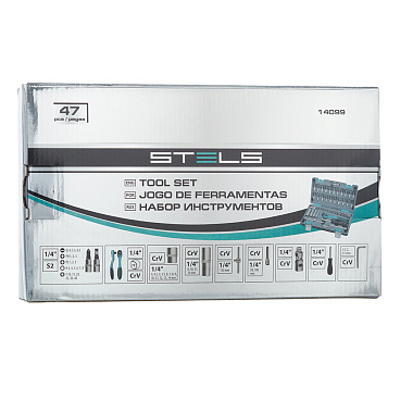 Набор инструментов универсальный Stels (14099) (47 шт.)