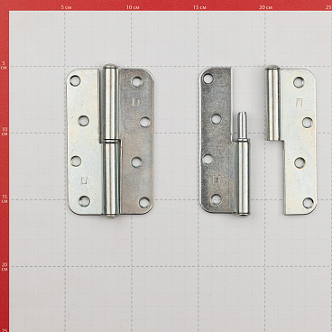 Петля ПН-1 карточная правая разъемная 110х65 мм цинк (2 шт.)