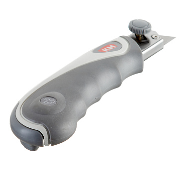 Нож строительный КМ 18 мм с сегментированным лезвием пластиковый корпус