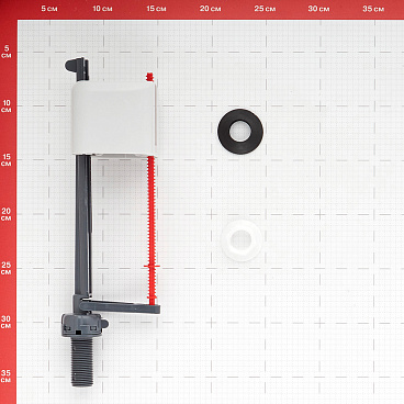 Клапан заливной Wirquin Kompact поршневой нижний подвод 1/2 (10975010)