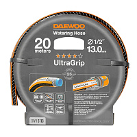 Шланг поливочный 1/2 20 м шестислойный Daewoo UltraGrip Plus ПВХ (DWH 5113)