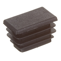 Заглушка пластиковая для профильной трубы 40х25 мм (10 шт.)