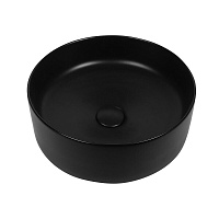 Раковина Corsa Deco WX300 37 см накладная черная (ABWX37B)