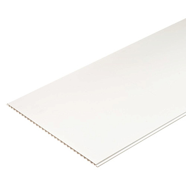 Панель ПВХ 375х3000х8 мм Venta матовая белая 1,125 кв.м