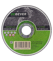 Круг отрезной по металлу Debever 125х22х1,6 мм (WC12516229S/30265)
