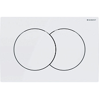 Клавиша смыва для инсталляций Geberit Delta 01 альпийский белый (115.107.11.1)