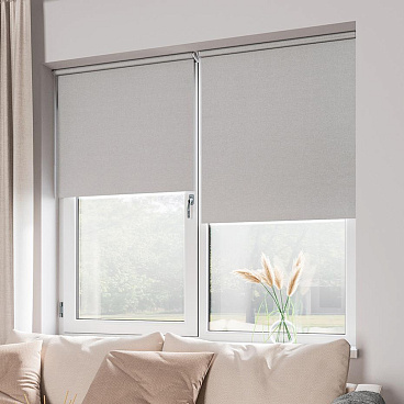 Рулонная штора блэкаут 42,5х175 см Legrand Blackout графит