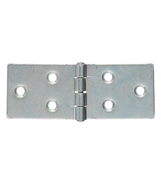 Петля карточная универсальная неразъемная 110х40 мм цинк