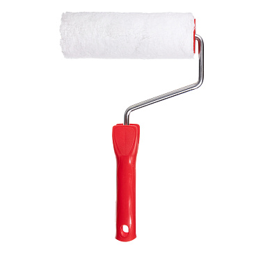 Валик микрофибра 180 мм d45 мм ворс 9 мм для водной и алкидной основы с ручкой Beorol