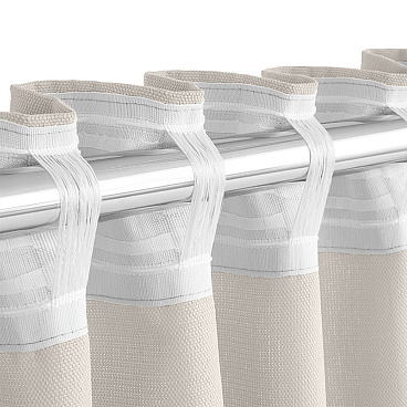 Штора рогожка бежевая 165х270 см Волшебная Ночь Крафт (763065)