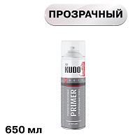 Грунт строительный Kudo Proff полимерно-каучуковый аэрозоль 650 мл прозрачный
