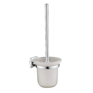 Ершик для унитаза Haiba HB8510 подвесной стекло/металл хром (551031)