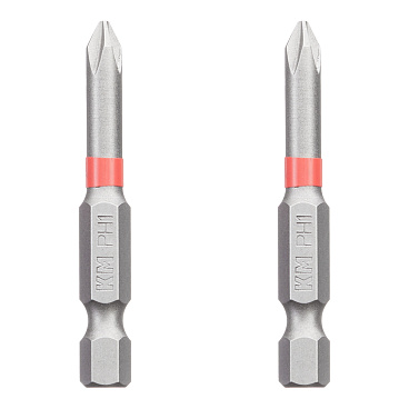 Бита КМ (882097) PH1 магнитная 50 мм (2 шт.)