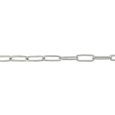 Цепь длиннозвенная оцинкованная d3 мм DIN 763 (5 м)