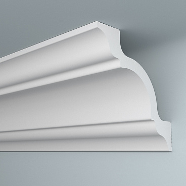 Плинтус потолочный из пенополистирола 110х110х2000 мм Плинтэкс I110/110