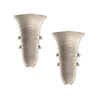 Угол внутренний Идеал Классик 55 мм дуб латте S-профиль (2 шт.)