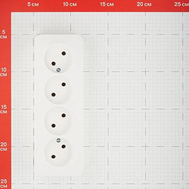 Розетка Systeme Electric Blanca накладная белая (BLNRA000411)