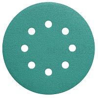 Диск шлифовальный Sunmight Film d125 мм P120 на липучку пленочная основа (5 шт.)
