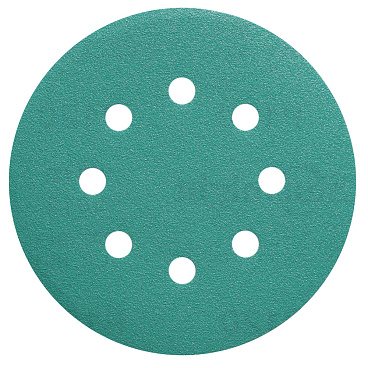 Диск шлифовальный Sunmight Film d125 мм P120 на липучку пленочная основа (5 шт.)