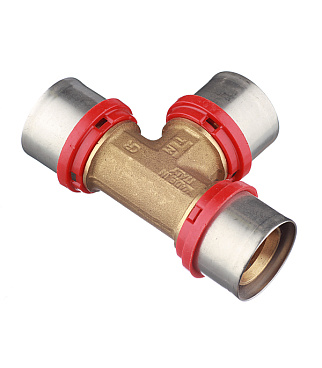 Тройник Tiemme 32(пресс) х 32(пресс) х 32(пресс)