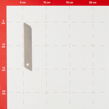 Лезвие для ножа Вихрь 18 мм прямое (10 шт.)