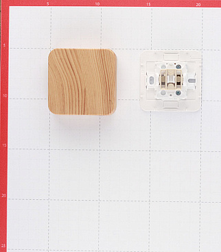 Выключатель Systeme Electric Blanca одноклавишный накладной ясень (BLNVA101015)