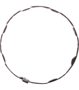 Труба водосточная Grand Line металлическая d90 мм 1 м красное вино RAL 3005