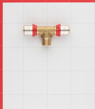 Тройник Tiemme 20(пресс) х 1/2 НР(ш) х 20(пресс)