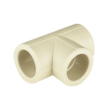 Тройник полипропиленовый Valfex 25 х 25 х 25 мм серый (10111025Г)