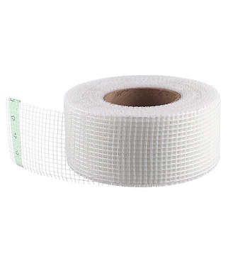 Лента стеклотканевая КМ Профи серпянка самоклеящаяся 50 мм 45 м