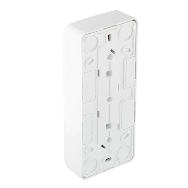 Розетка Systeme Electric Этюд накладная белая со шторками (PA16-010B)