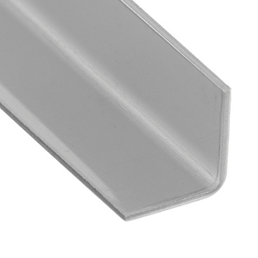 Уголок для плитки прямой наружный нержавеющая сталь 2700х10х10 мм матовый