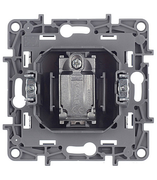 Розетка телевизионная Legrand Etika встраиваемая антрацит (672651)