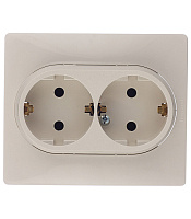 Розетка Legrand Etika встраиваемая слоновая кость (672323)