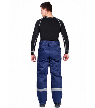 Брюки рабочие утепленные Delta Plus Экспертный-Люкс 48-50 рост 170-176 см синие