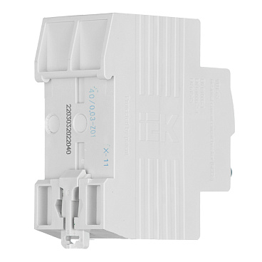 УЗО IEK Karat ВД1-63 40А 1P+N тип AC 30 мА 4,5 кА (MDV10-2-040-030)