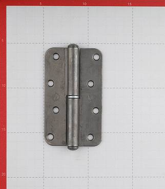 Петля ПН1 карточная левая разъемная 110х65 мм цинк