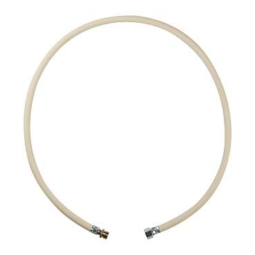 Шланг для газа ПВХ армированный 1/2 ВР(г) х 1/2 НР(ш) 150 см белый