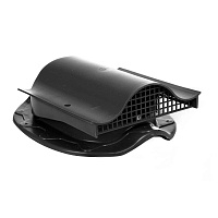 Аэратор Поливент КТВ-вентиль для готовой кровли из металлочерепицы серый RAL 7015