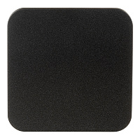 Выключатель Systeme Electric Blanca одноклавишный накладной антрацит с самовозвратом (BLNCA101016)