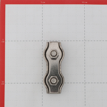 Зажим троса duplex d6 мм нержавеющая сталь