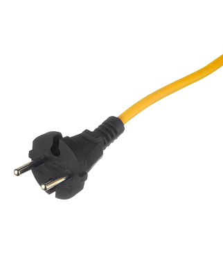 Удлинитель Союз без заземления 20 м на катушке 1,3 кВт 4 розетки ПВС (ТУ) 2х0,75 кв.мм IP20