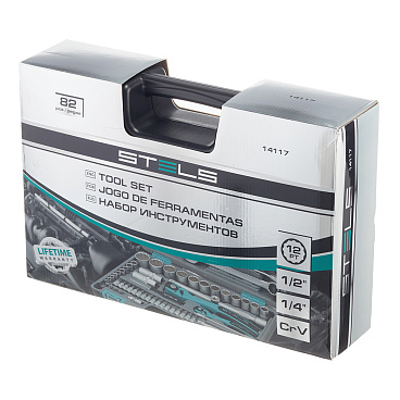 Набор инструментов универсальный Stels (14117) (82 шт.)