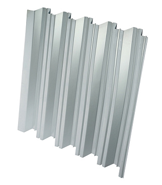 Профнастил НС35 1,06х2 м 0,5 мм оцинкованный