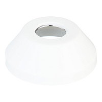 Отражатель декоративный для полотенцесушителя Smart 3/4 d73 мм высокий белый